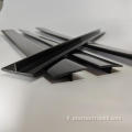 Profilo bordo in PVC a forma T 50 mm